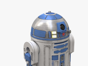 Robot R2D2 Modello 3D