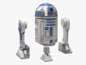 Robot R2D2 Modello 3D