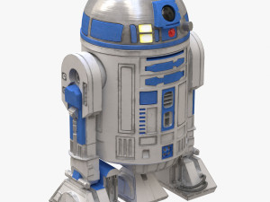 Robot R2D2 Modello 3D