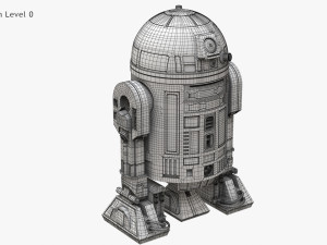 Robot R2D2 Modello 3D