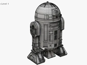 Robot R2D2 3D Model