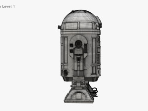 Robot R2D2 Modello 3D