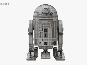 Robot R2D2 Modello 3D