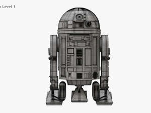 Robot R2D2 Modello 3D