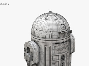 Robot R2D2 Modello 3D
