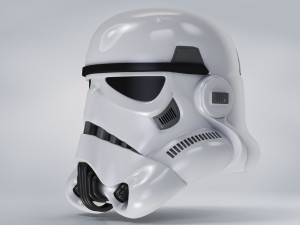 StormTrooper Helmet Modelo 3D