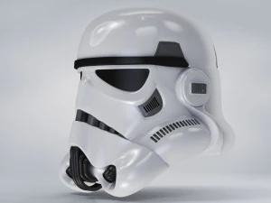 StormTrooper Helmet 3D Model
