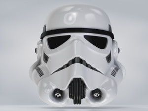 StormTrooper Helmet Modelo 3D