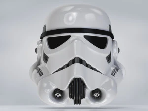 StormTrooper Helmet 3D Model