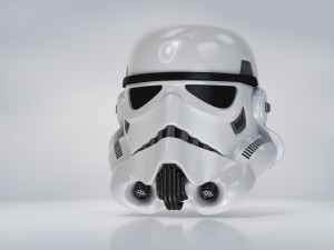 StormTrooper Helmet Modelo 3D
