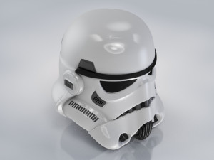 StormTrooper Helmet Modelo 3D