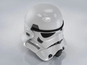 StormTrooper Helmet 3D Model