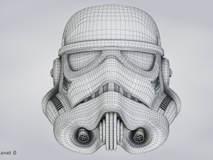 StormTrooper Helmet Modelo 3D