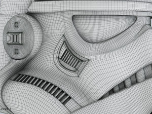 StormTrooper Helmet Modelo 3D