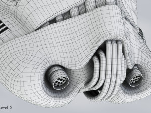 StormTrooper Helmet Modelo 3D