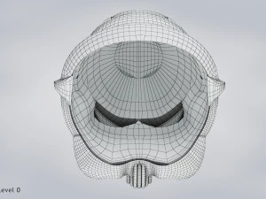 StormTrooper Helmet 3D Model