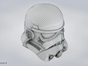 StormTrooper Helmet 3D Model