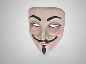 V for Vendetta 3D Model