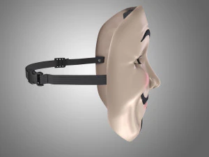 V for Vendetta 3D Model