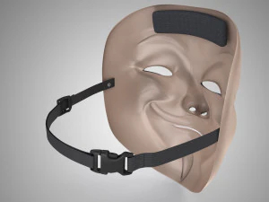 V for Vendetta 3D Model