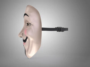 V for Vendetta 3D Model