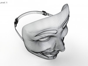 V for Vendetta Model 3D