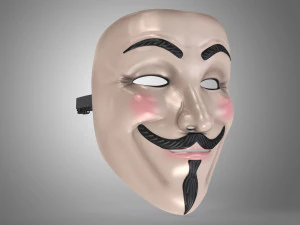 V for Vendetta 3D Model