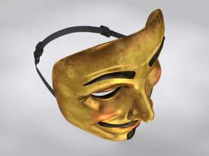 Gold- V For Vendetta 3D Model