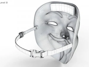 Gold- V For Vendetta 3D Model