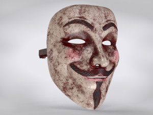 V For Vendetta - Bloody Modelo 3D