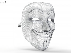 V For Vendetta - Bloody Modelo 3D