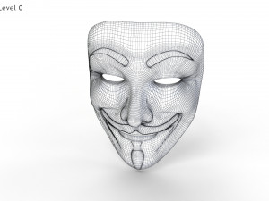V For Vendetta - Bloody Modelo 3D