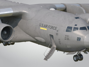 C-17 GLOBEMASTER III 3D Model