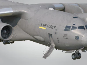 C-17 GLOBEMASTER III 3D Model