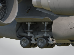 C-17 GLOBEMASTER III 3D Model