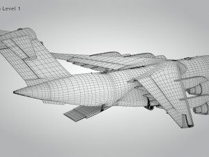 C-17 GLOBEMASTER III 3D Model
