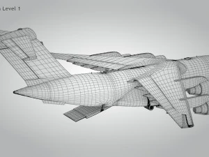 C-17 GLOBEMASTER III 3D Model