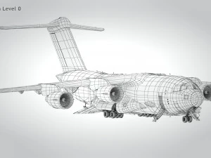 C-17 GLOBEMASTER III 3D Model