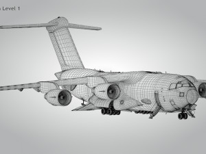 C-17 GLOBEMASTER III 3D Model