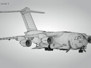 C-17 GLOBEMASTER III 3D Model
