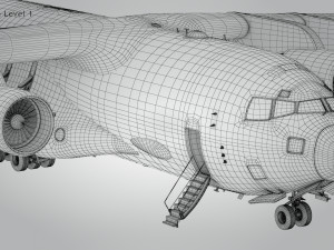 C-17 GLOBEMASTER III 3D Model