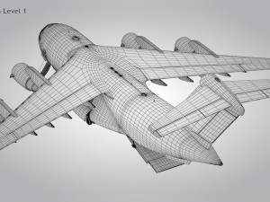 C-17 GLOBEMASTER III 3D Model