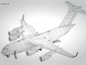 C-17 GLOBEMASTER III 3D Model