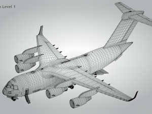 C-17 GLOBEMASTER III 3D Model