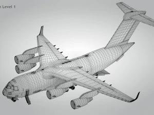 C-17 GLOBEMASTER III 3D Model