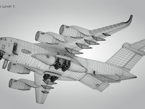 C-17 GLOBEMASTER III 3D Model