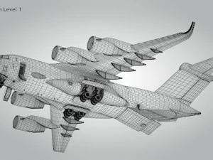 C-17 GLOBEMASTER III 3D Model