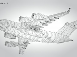 C-17 GLOBEMASTER III 3D Model