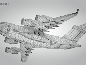 C-17 GLOBEMASTER III 3D Model