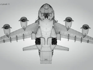 C-17 GLOBEMASTER III 3D Model